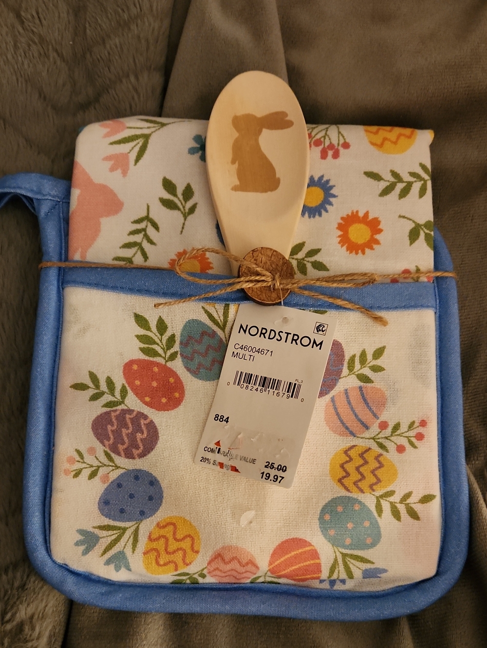 Nordstrom Pastel Easter Egg Kitchen Set with Bunny Spoon